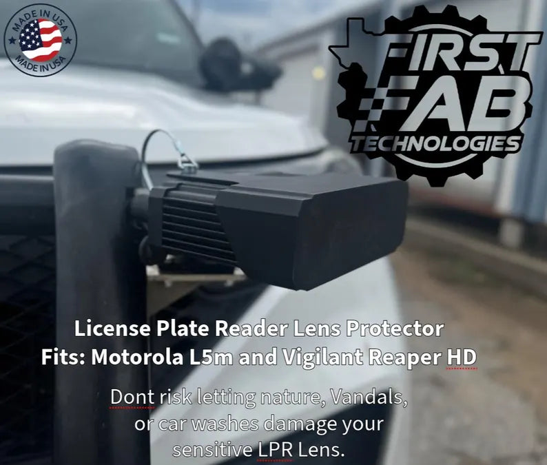 ALPR LPR License Plate Reader Camera Lens Cover | Motorola L5M Vigilant Reaper HD
