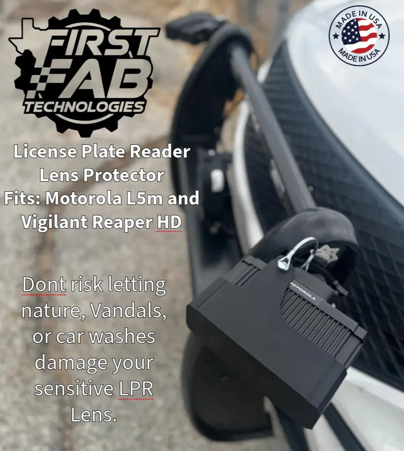 ALPR LPR License Plate Reader Camera Lens Cover | Motorola L5M Vigilant Reaper HD