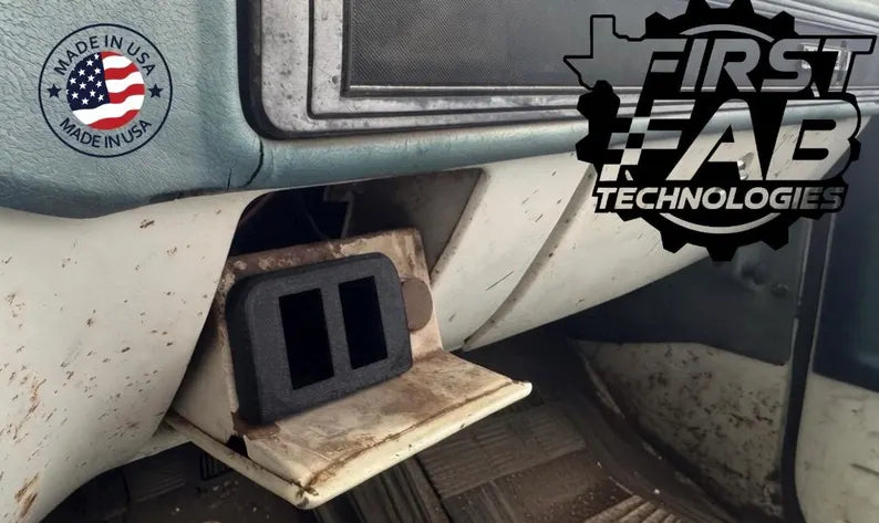 73-87 Squarebody Square Body Chevy C10 Ashtray Insert Switch Panel Rocker | Custom Fit | Made in USA
