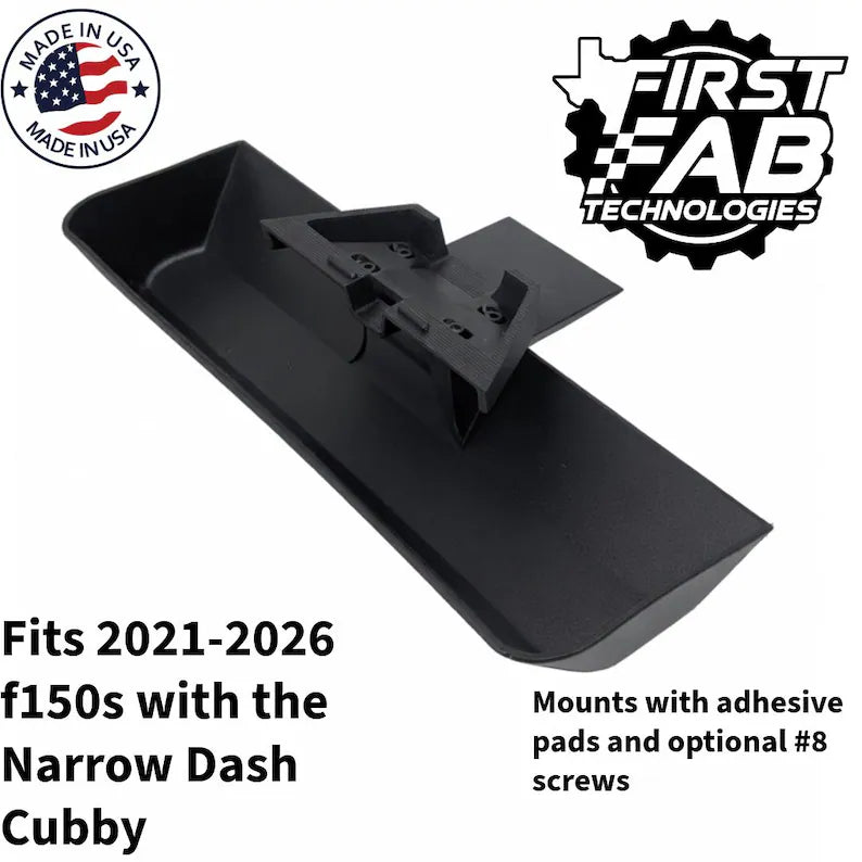 Starlink Mini Dashboard Mount 2021-2026 Ford F-150 Raptor Narrow Dash Cubby | Custom Fit | Made in USA