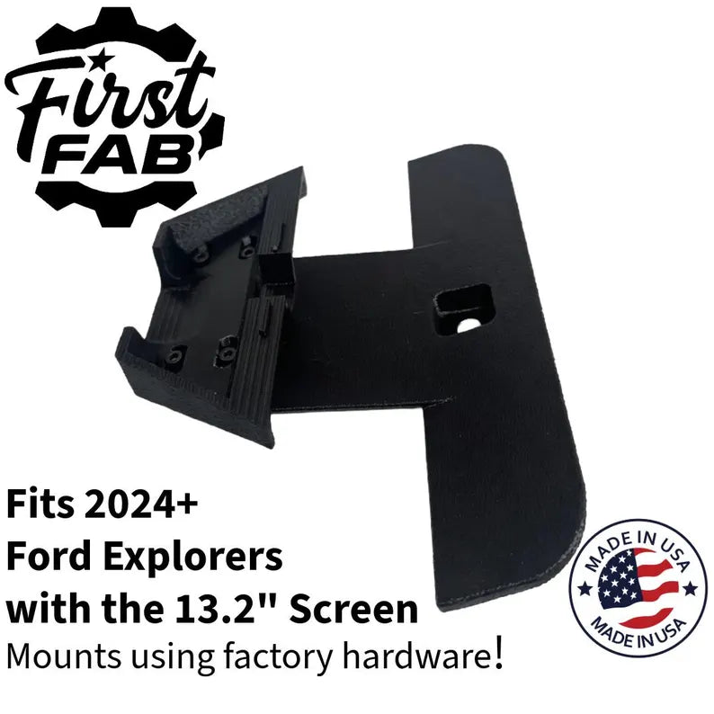 Starlink Mini Dashboard Mount 2024 2025 2026 Ford Explorer | OEM-Style Panel Replacement | 13.2 Inch Screen