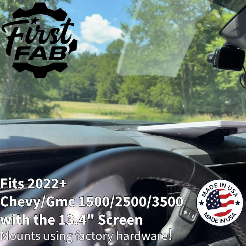 Starlink Mini Dashboard Mount 2022-2026 Chevy Silverado GMC Sierra 1500 2500HD 3500HD | Laser Fit USA