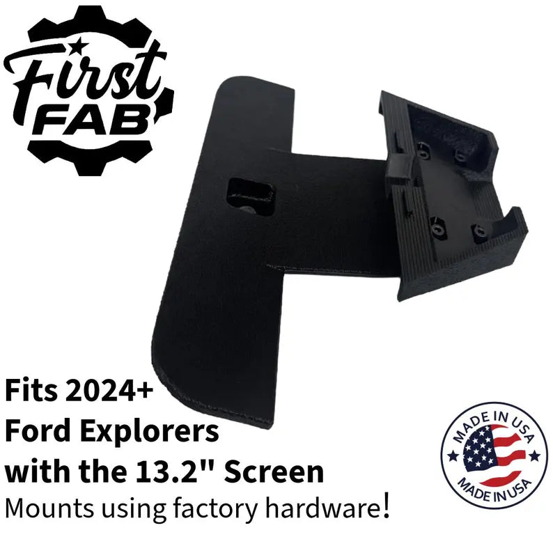 Starlink Mini Dashboard Mount 2024 2025 2026 Ford Explorer | OEM-Style Panel Replacement | 13.2 Inch Screen