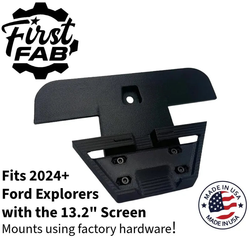 Starlink Mini Dashboard Mount 2024 2025 2026 Ford Explorer | OEM-Style Panel Replacement | 13.2 Inch Screen