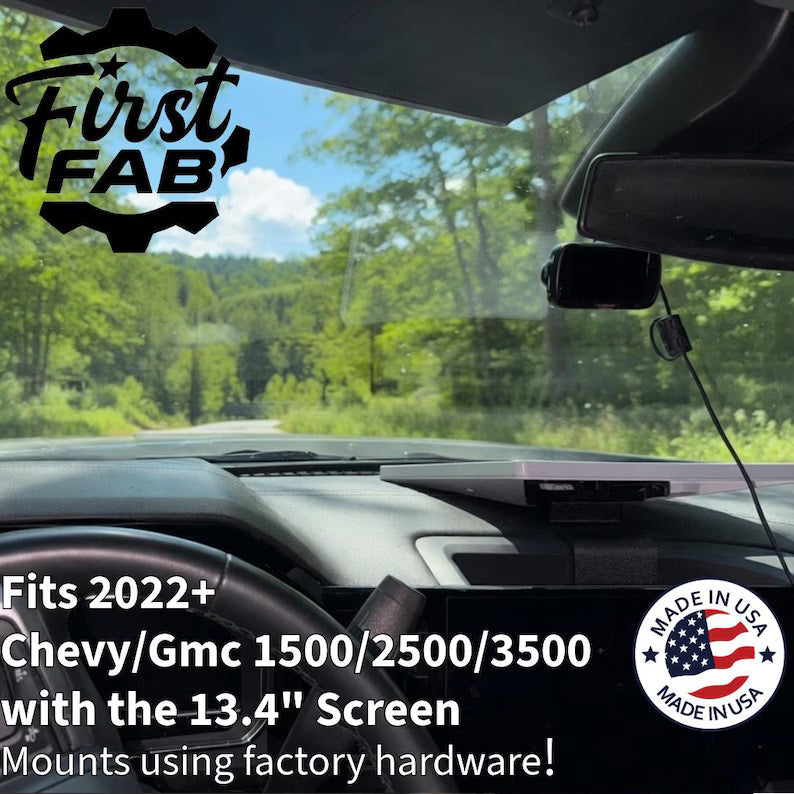 Starlink Mini Dashboard Mount 2022-2026 Chevy Silverado GMC Sierra 1500 2500HD 3500HD | Laser Fit USA